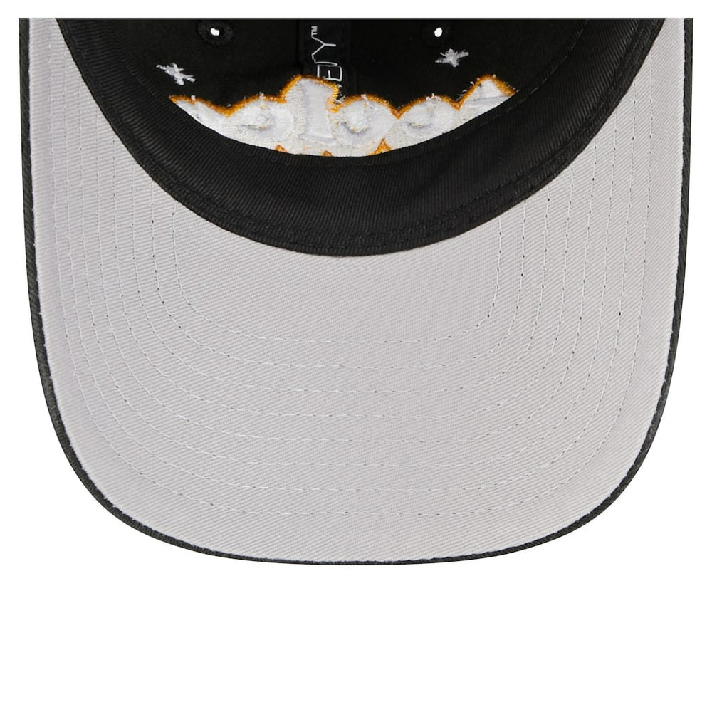 Pittsburgh Steelers New Era Girls Youth Cheer 9TWENTY Adjustable Hat - Black - NFL