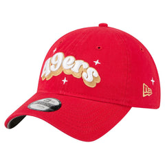 San Francisco 49ers New Era Girls Youth Cheer 9TWENTY Adjustable Hat - Scarlet - NFL