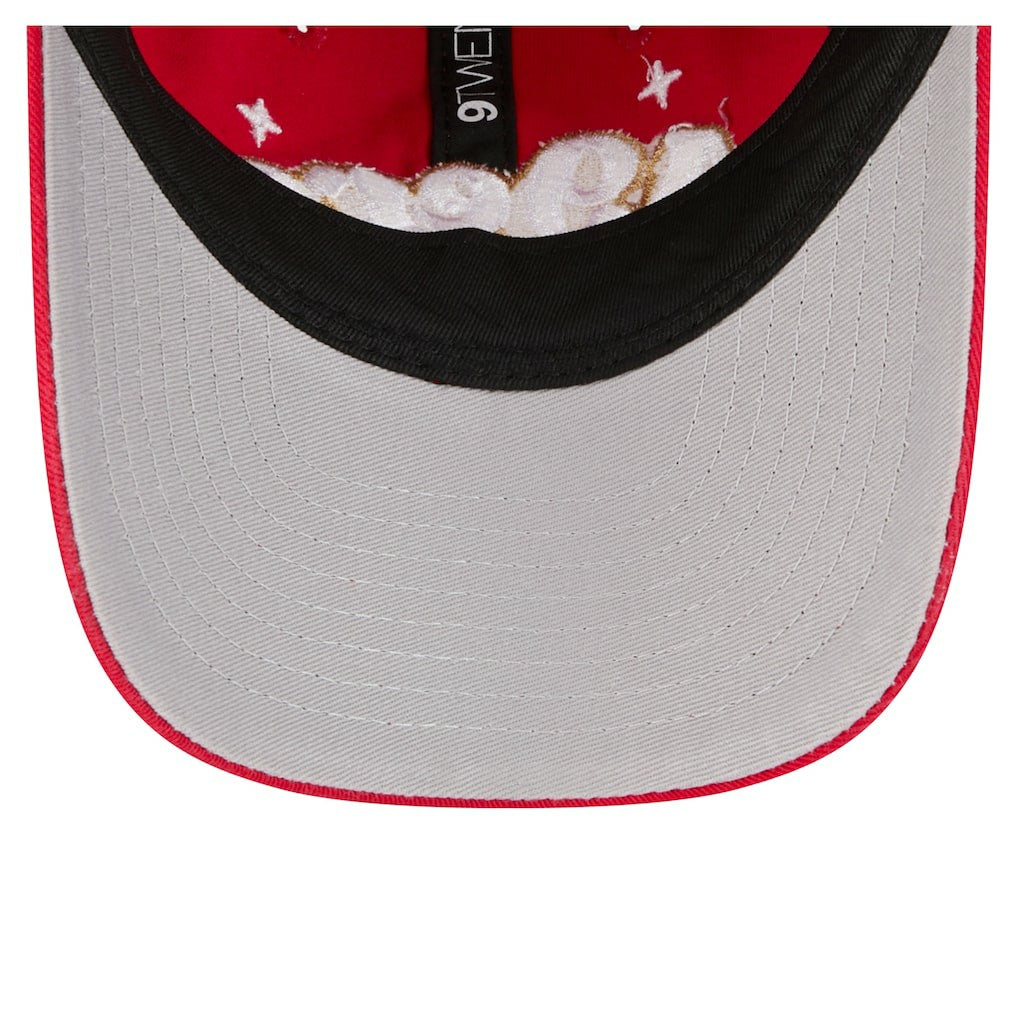 San Francisco 49ers New Era Girls Youth Cheer 9TWENTY Adjustable Hat - Scarlet - NFL