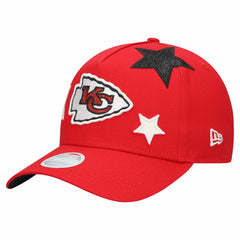 Kansas City Chiefs New Era Women's Stardom A-Frame 9FORTY Adjustable Hat - Red - NFL