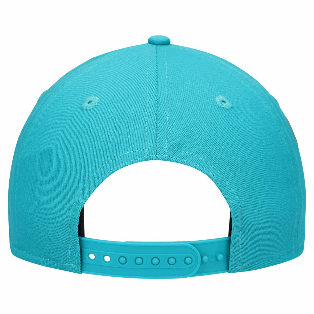 Miami Dolphins New Era Women's Stardom A-Frame 9FORTY Adjustable Hat - Aqua - NFL