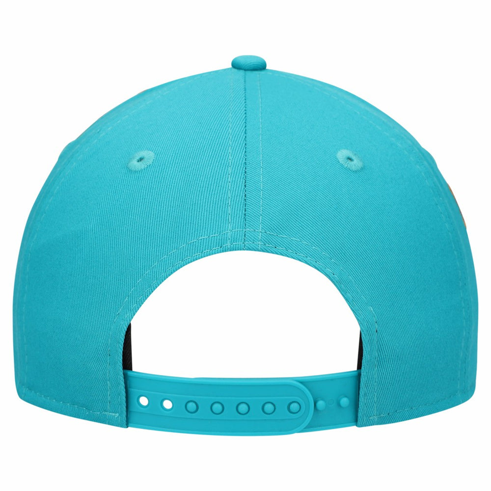 Miami Dolphins New Era Women's Stardom A-Frame 9FORTY Adjustable Hat - Aqua - NFL