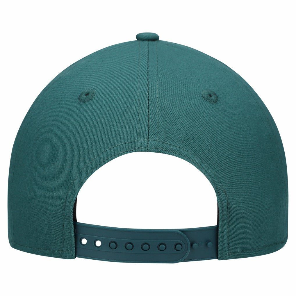 Philadelphia Eagles New Era Women's Stardom A-Frame 9FORTY Adjustable Hat - Midnight Green - NFL