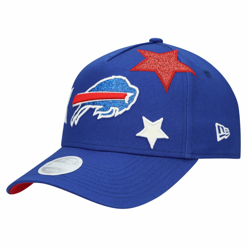 Buffalo Bills New Era Women's Stardom A-Frame 9FORTY Adjustable Hat - Royal - NFL