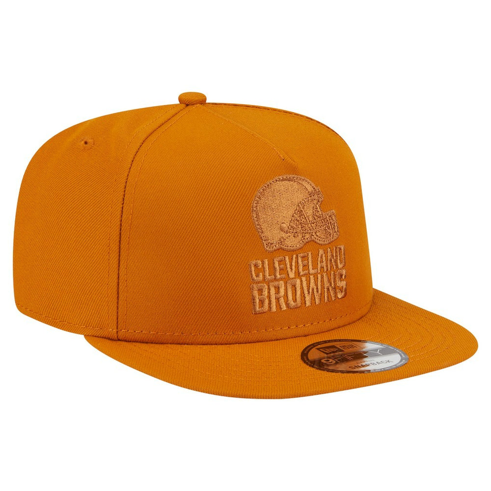 Cleveland Browns New Era Color Pack A-Frame 9FIFTY Snapback Hat - Brown - NFL
