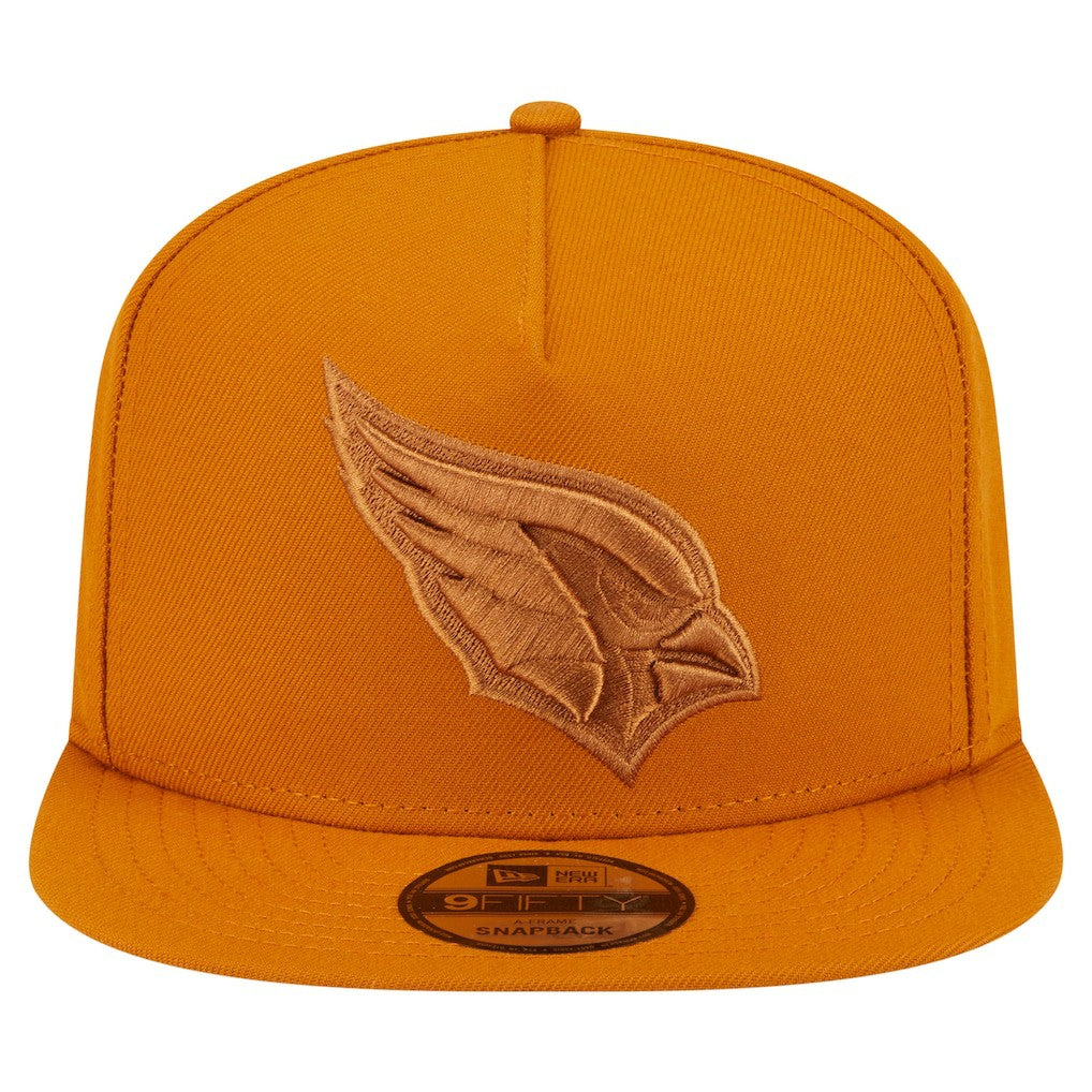 Arizona Cardinals New Era Color Pack A-Frame 9FIFTY Snapback Hat - Brown - NFL