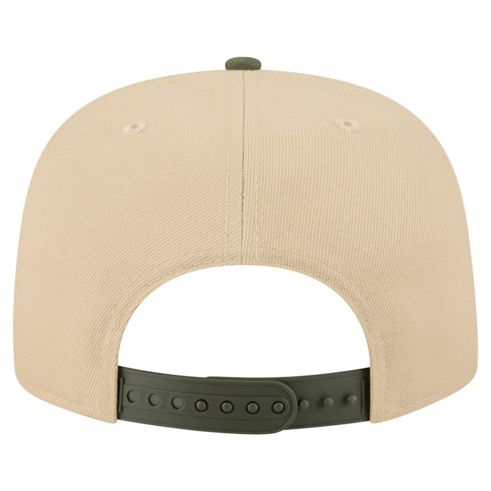 New York Jets New Era Color Pack A-Frame 9FIFTY Snapback Hat - Khaki/Olive - NFL