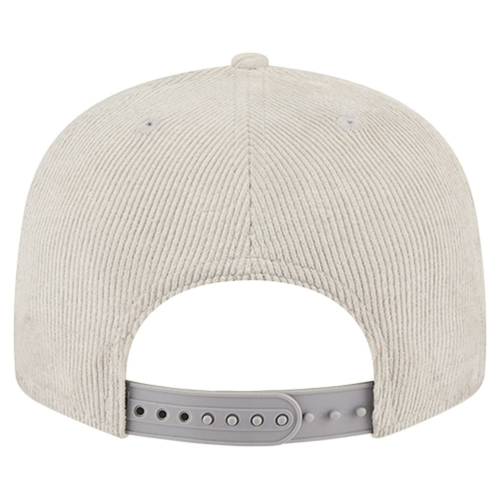 Las Vegas Raiders New Era Cord Rope Corduroy 9FIFTY Snapback Hat - Gray - NFL