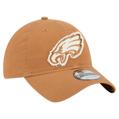 Philadelphia Eagles New Era Stamp 9TWENTY Adjustable Hat - Brown - NFL