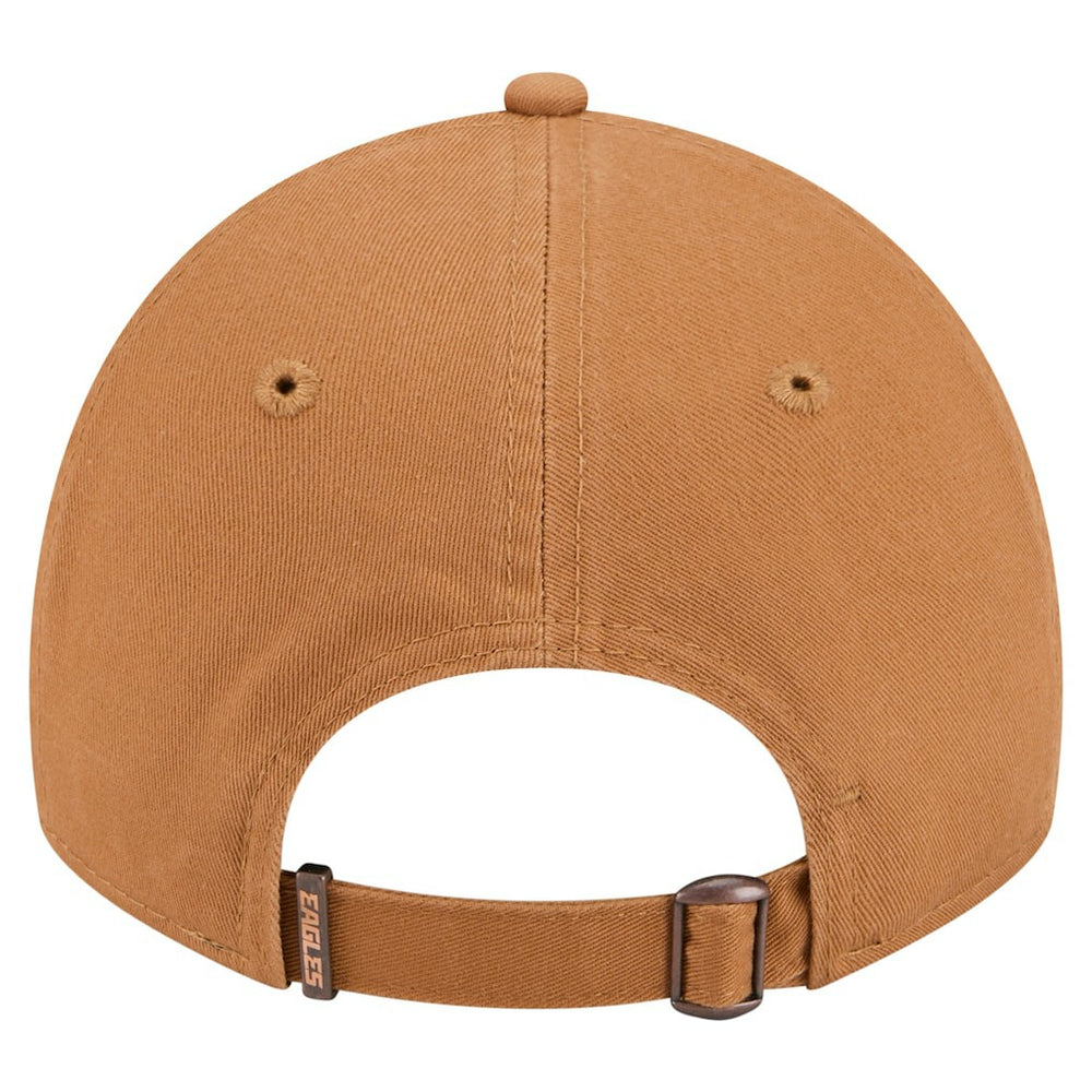Philadelphia Eagles New Era Stamp 9TWENTY Adjustable Hat - Brown - NFL
