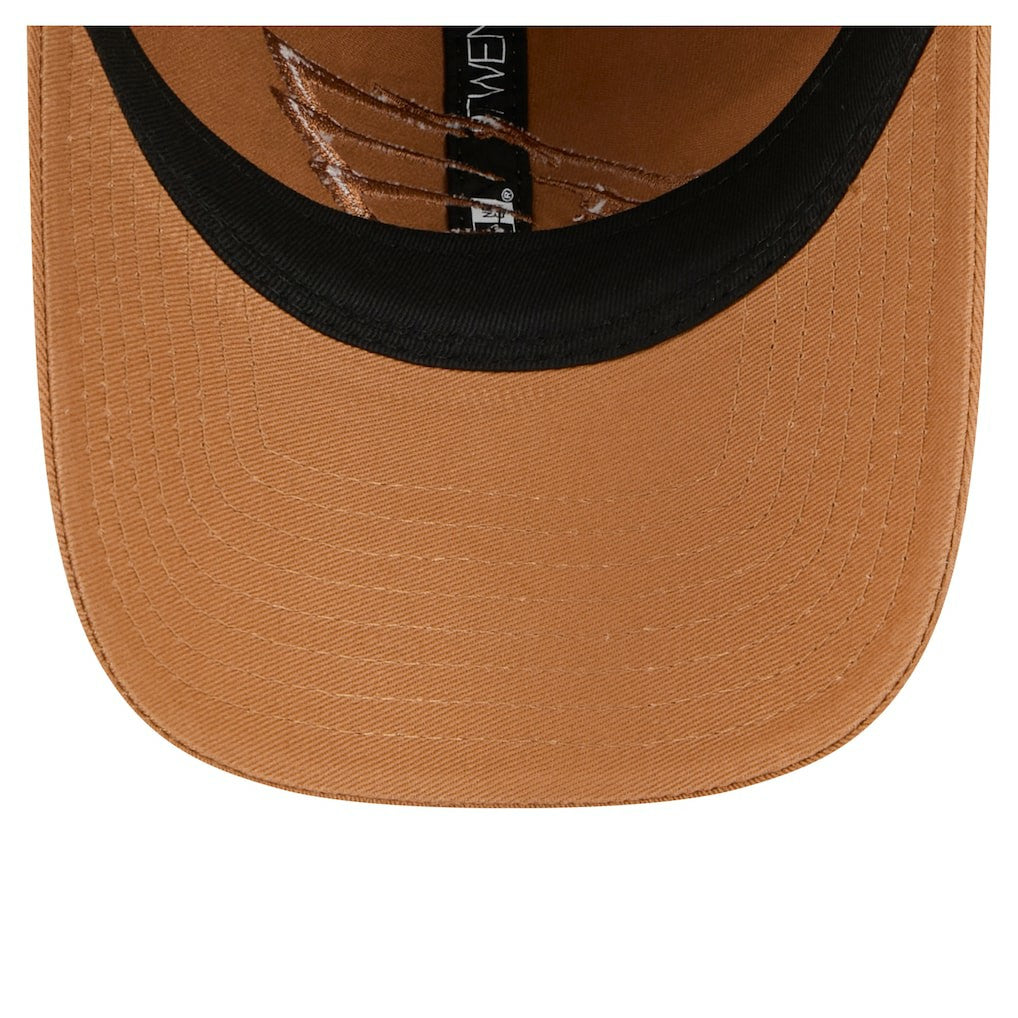Philadelphia Eagles New Era Stamp 9TWENTY Adjustable Hat - Brown - NFL
