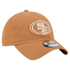 San Francisco 49ers New Era Stamp 9TWENTY Adjustable Hat - Brown - NFL