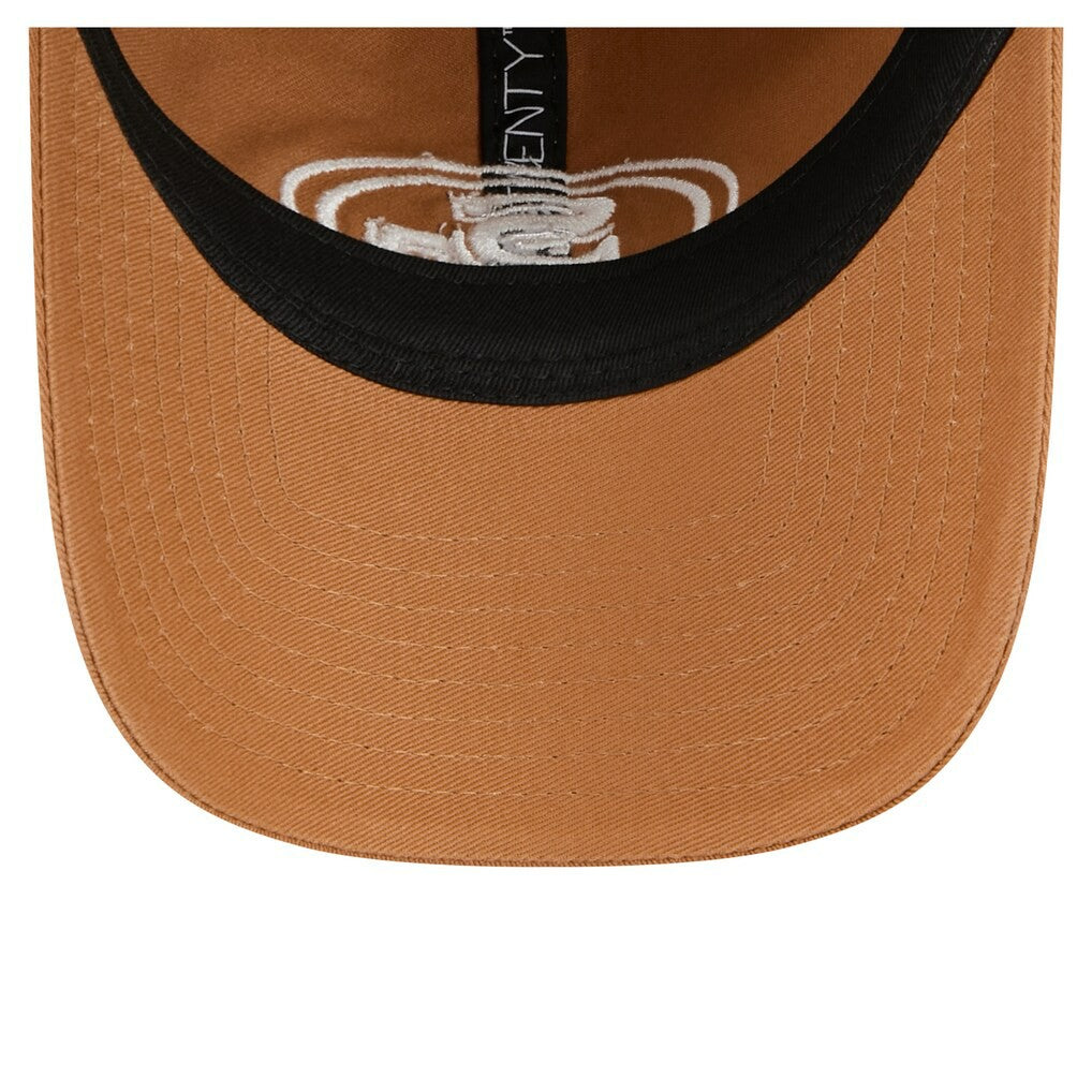 San Francisco 49ers New Era Stamp 9TWENTY Adjustable Hat - Brown - NFL