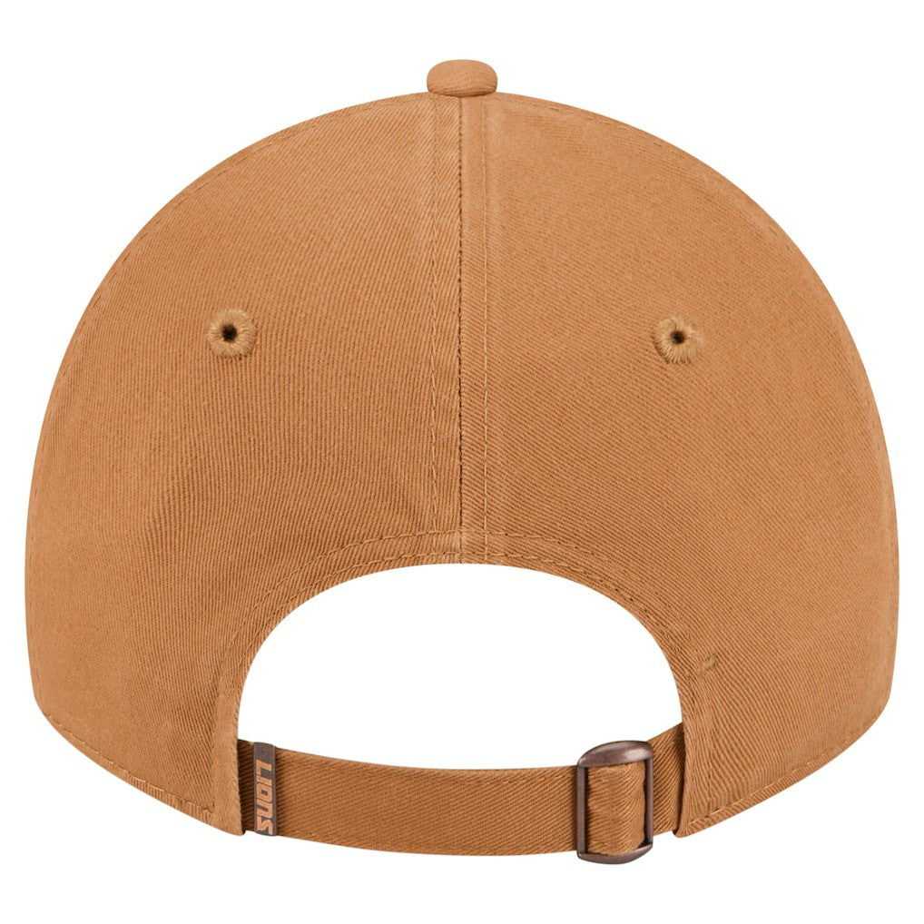 Detroit Lions New Era Stamp 9TWENTY Adjustable Hat - Brown - NFL