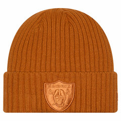 Las Vegas Raiders New Era Color Pack Cuffed Knit Hat - Brown - NFL