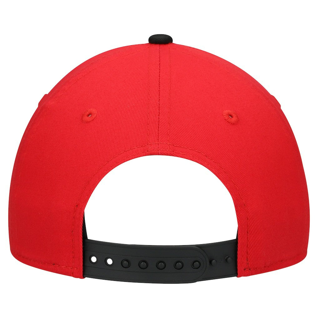 Kansas City Chiefs New Era Youth Arch COOLERA 9FORTY A-Frame Adjustable Hat - Red/Black - NFL