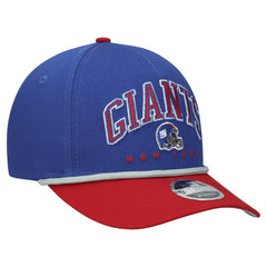 New York Giants New Era Youth Arch COOLERA 9FORTY A-Frame Adjustable Hat - Royal/Red - NFL