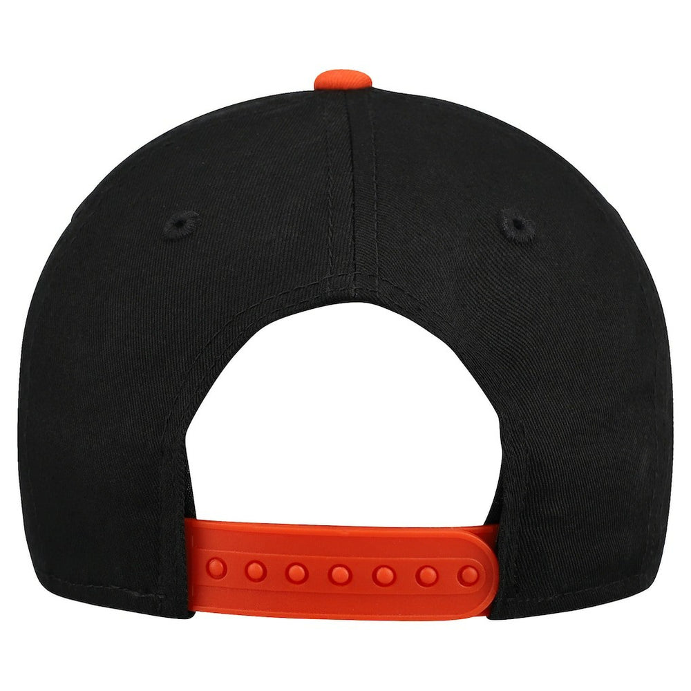 Cincinnati Bengals New Era Youth Arch COOLERA 9FORTY A-Frame Adjustable Hat - Black/Orange - NFL