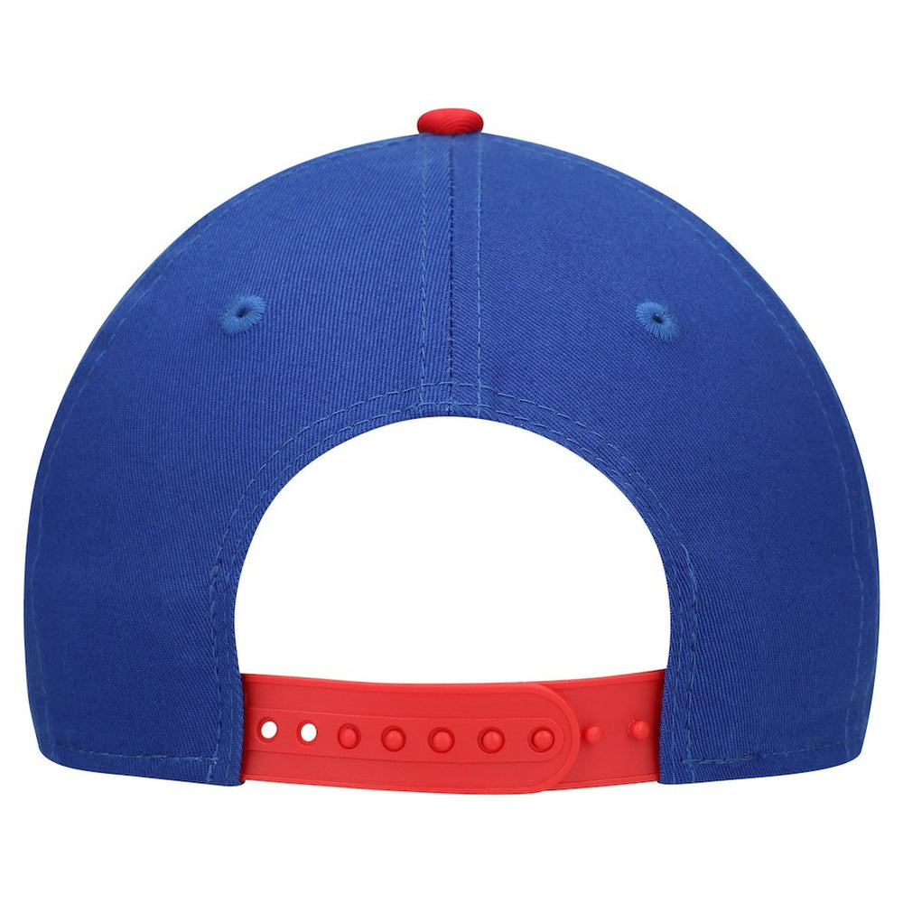 Buffalo Bills New Era Youth Arch COOLERA 9FORTY A-Frame Adjustable Hat - Royal/Red - NFL