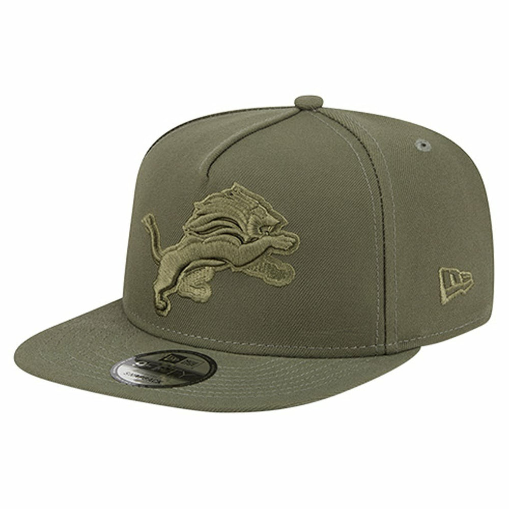 Detroit Lions New Era Youth Color Pack A-Frame 9FIFTY Snapback Hat - Olive - NFL
