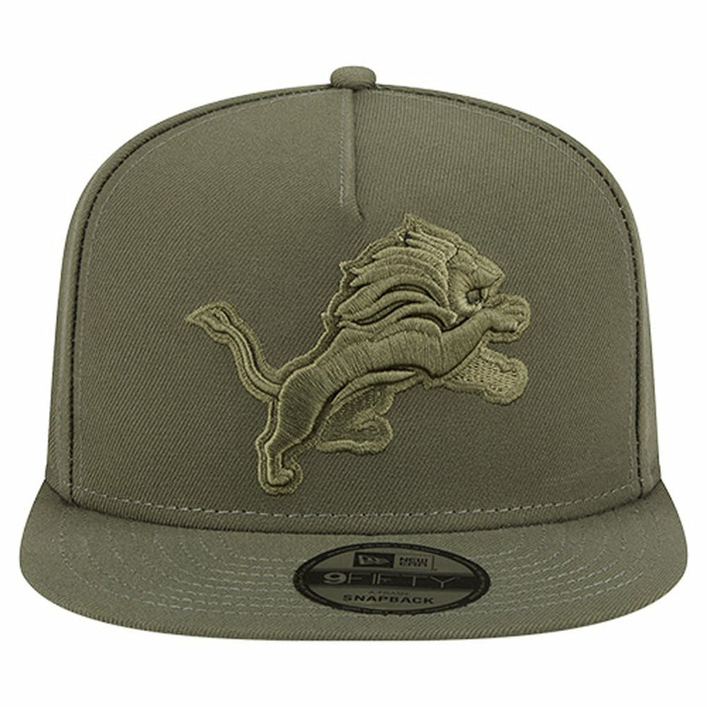 Detroit Lions New Era Youth Color Pack A-Frame 9FIFTY Snapback Hat - Olive - NFL