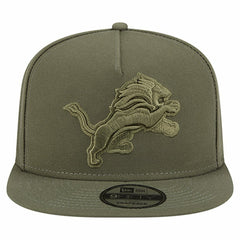 Detroit Lions New Era Youth Color Pack A-Frame 9FIFTY Snapback Hat - Olive - NFL