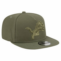 Detroit Lions New Era Youth Color Pack A-Frame 9FIFTY Snapback Hat - Olive - NFL