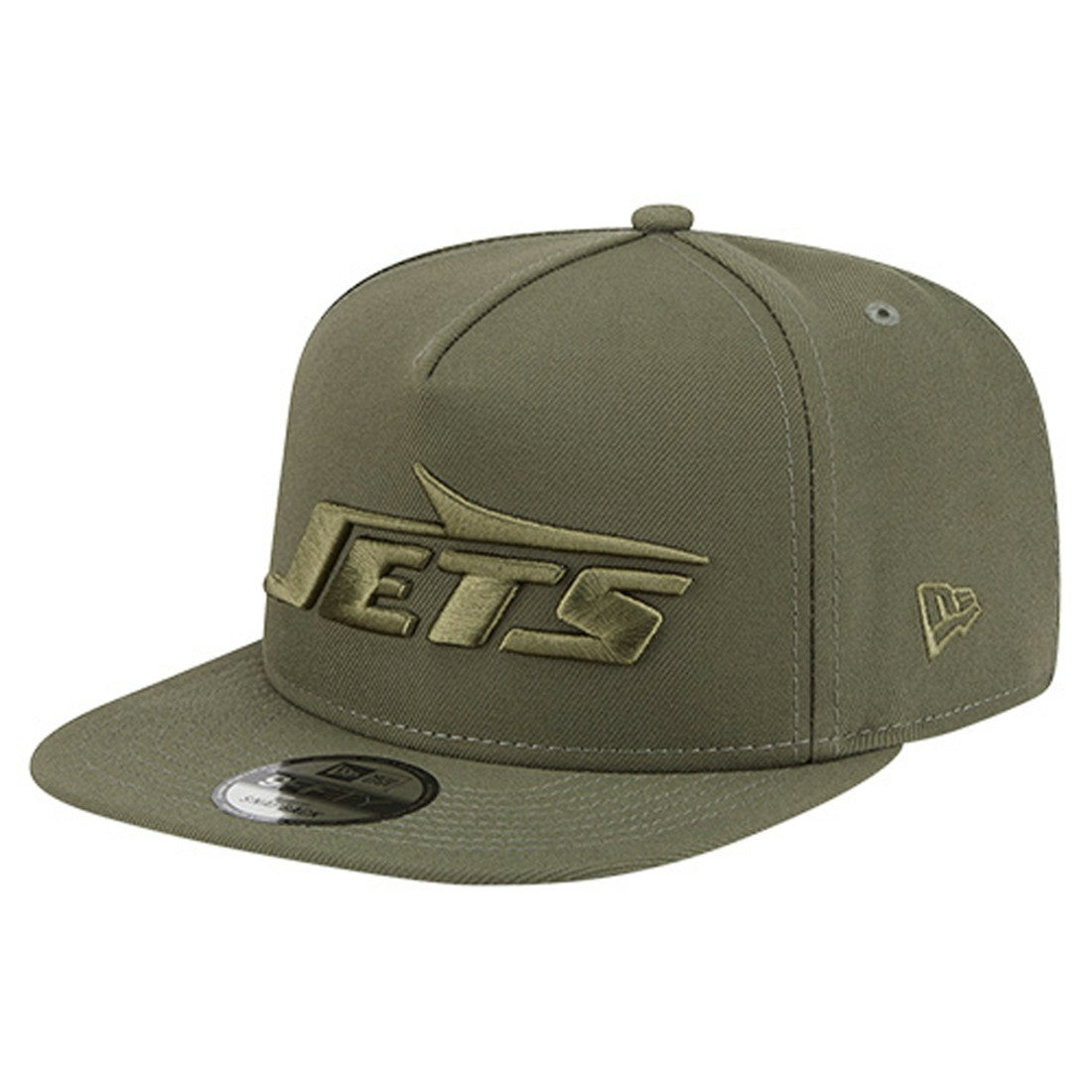 New York Jets New Era Youth Color Pack A-Frame 9FIFTY Snapback Hat - Olive - NFL