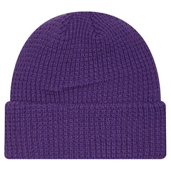 Minnesota Vikings New Era Youth Waffle Cuffed Knit Hat - Purple - NFL