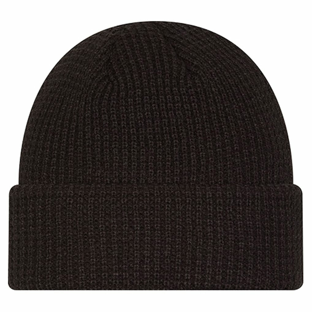 Cincinnati Bengals New Era Youth Waffle Cuffed Knit Hat - Black - NFL