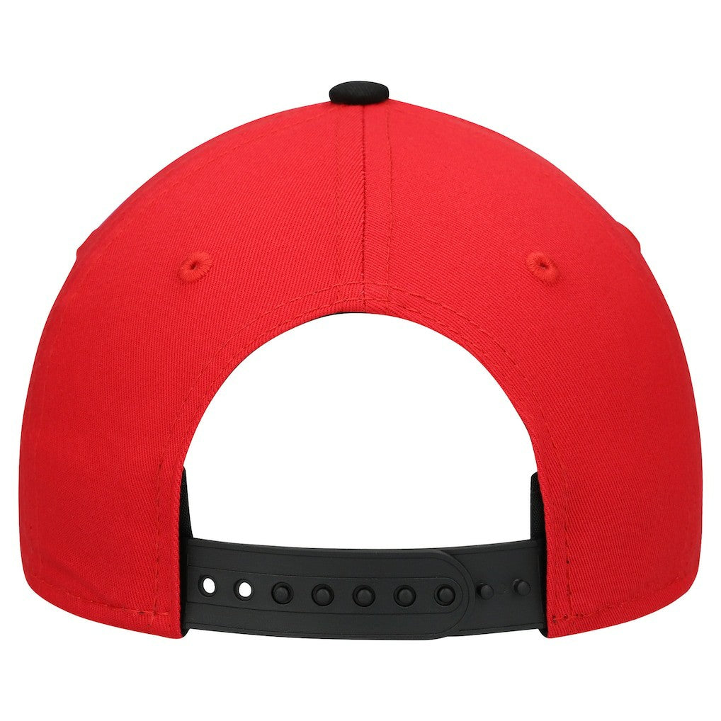 Kansas City Chiefs New Era Preschool Arch COOLERA 9FORTY A-Frame M-Crown Adjustable Hat - Red/Black - NFL