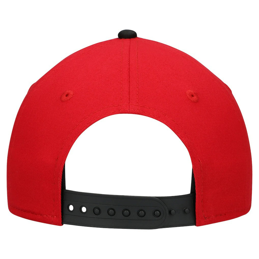 San Francisco 49ers New Era Preschool Arch COOLERA 9FORTY A-Frame M-Crown Adjustable Hat - Scarlet/Gold - NFL