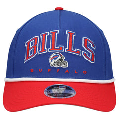 Buffalo Bills New Era Preschool Arch COOLERA 9FORTY A-Frame M-Crown Adjustable Hat - Royal/Red - NFL