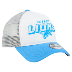 Detroit Lions New Era Preschool 9FORTY A-Frame Adjustable Hat - White - NFL