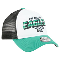 Philadelphia Eagles New Era Preschool 9FORTY A-Frame Adjustable Hat - White - NFL