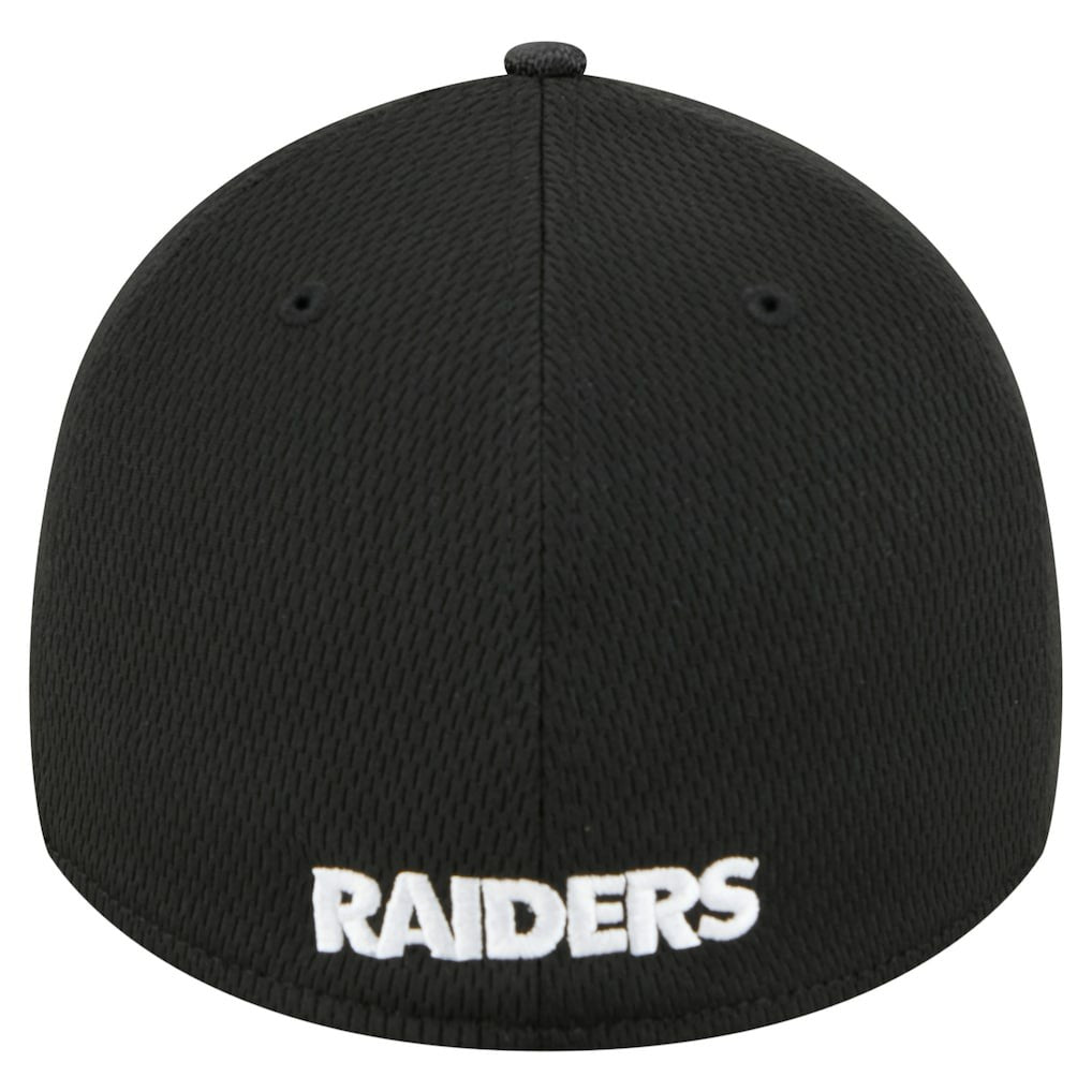 Las Vegas Raiders New Era Visor Hit 39THIRTY Flex Hat - Black - NFL