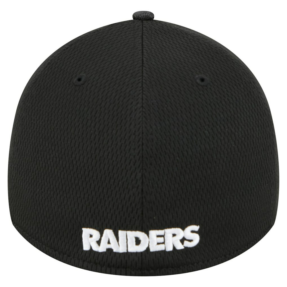 Las Vegas Raiders New Era Visor Hit 39THIRTY Flex Hat - Black - NFL