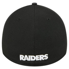 Las Vegas Raiders New Era Visor Hit 39THIRTY Flex Hat - Black - NFL