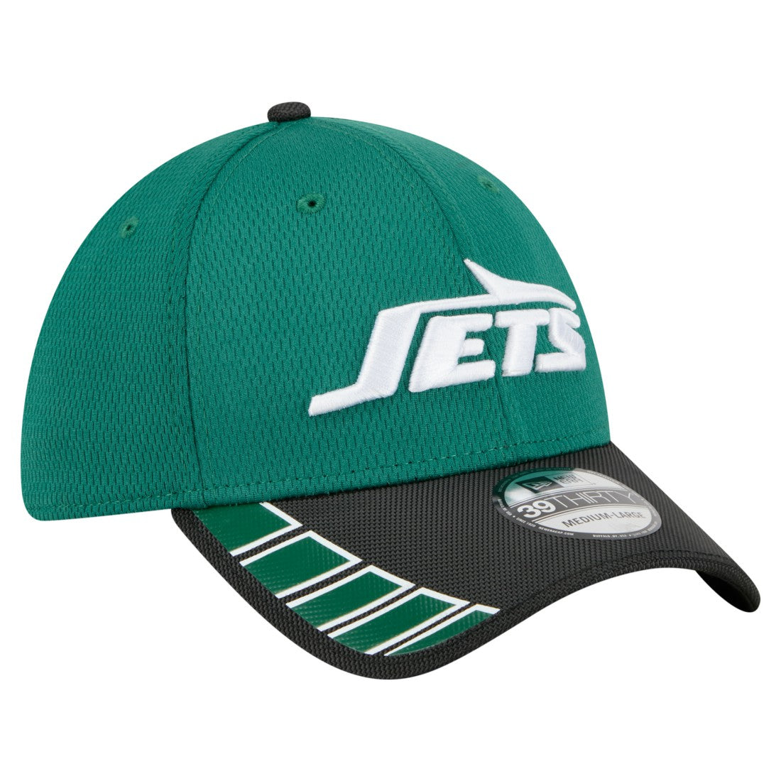 New York Jets New Era Visor Hit 39THIRTY Flex Hat - Green - NFL
