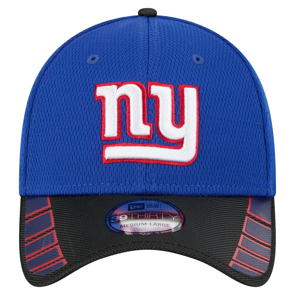 New York Giants New Era Visor Hit 39THIRTY Flex Hat - Royal - NFL