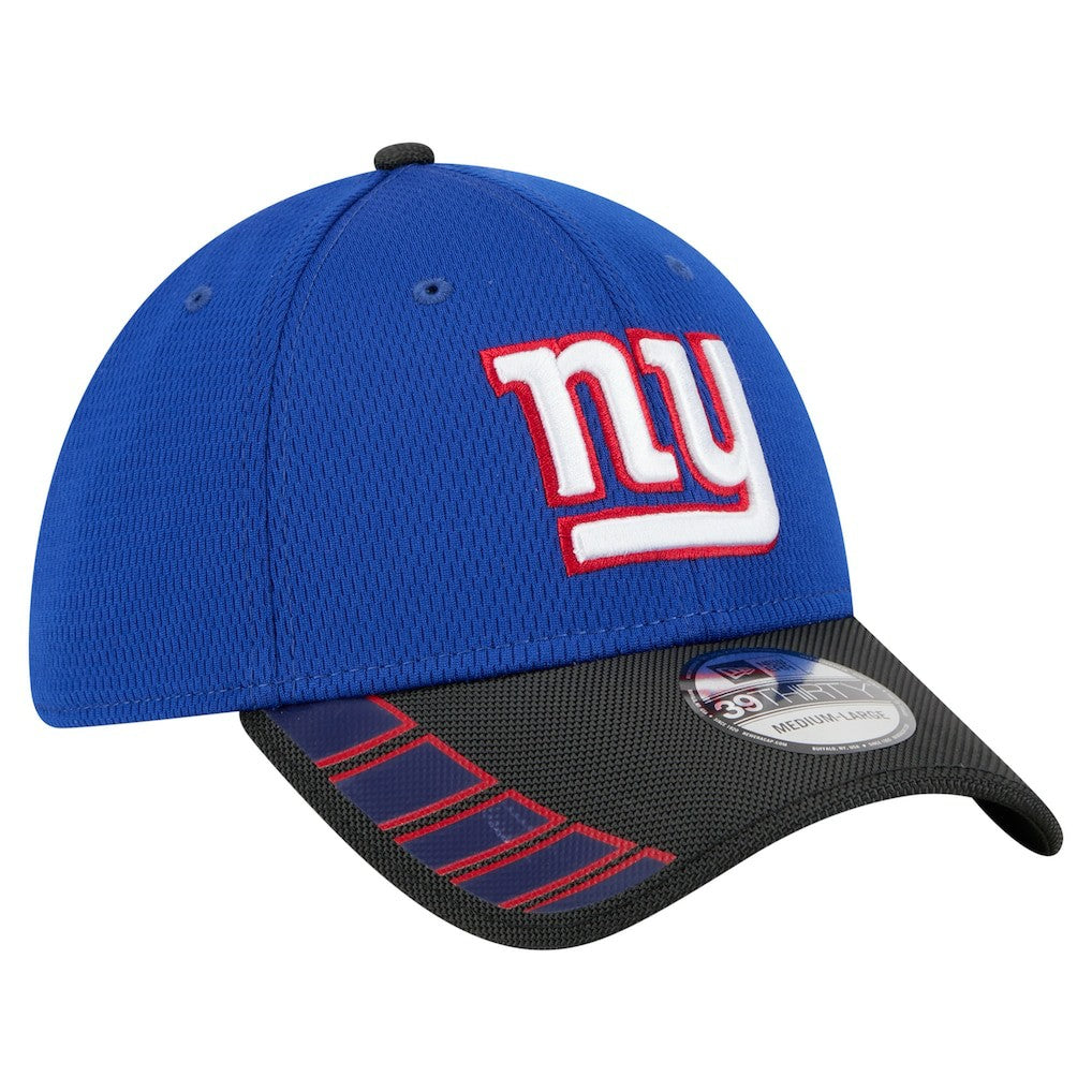 New York Giants New Era Visor Hit 39THIRTY Flex Hat - Royal - NFL