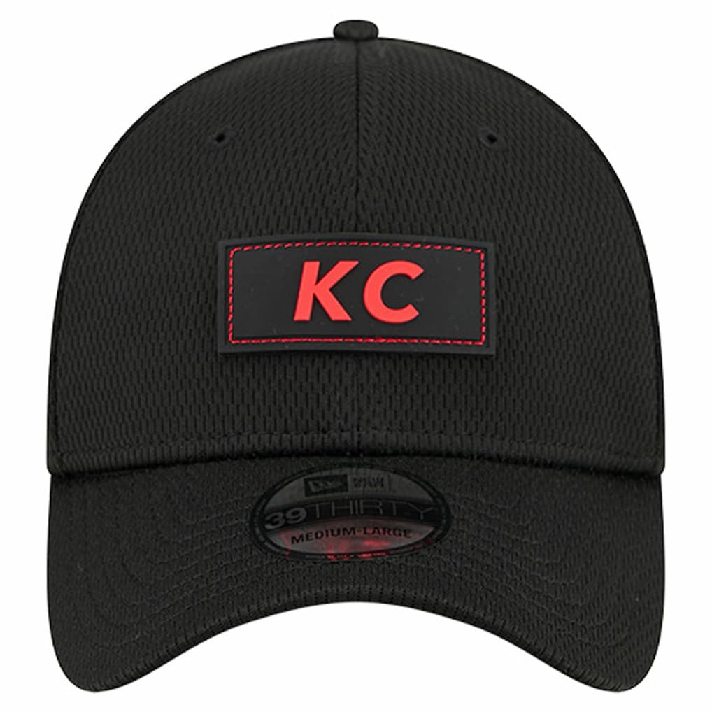 Kansas City Chiefs New Era Scoreboard 39THIRTY Flex Hat - Black - NFL