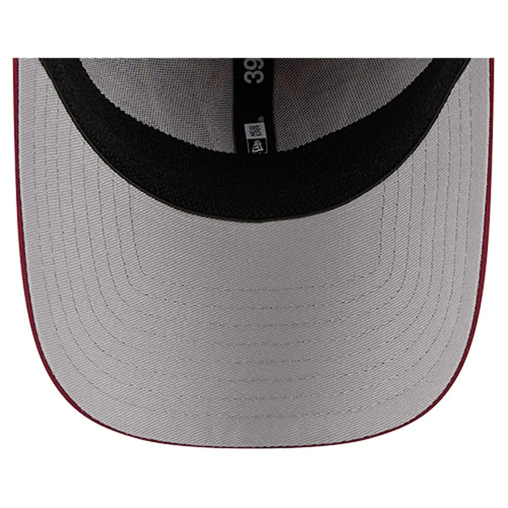 Washington Commanders New Era Outline 39THIRTY Flex Hat - Burgundy - NFL