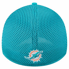 Miami Dolphins New Era Outline 39THIRTY Flex Hat - Aqua - NFL