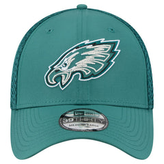 Philadelphia Eagles New Era Outline 39THIRTY Flex Hat - Midnight Green - NFL