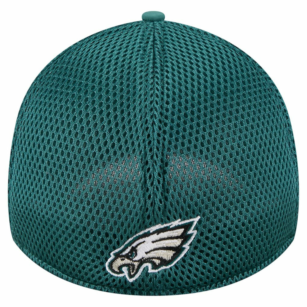 Philadelphia Eagles New Era Outline 39THIRTY Flex Hat - Midnight Green - NFL