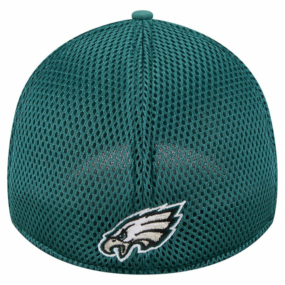 Philadelphia Eagles New Era Outline 39THIRTY Flex Hat - Midnight Green - NFL