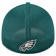 Philadelphia Eagles New Era Outline 39THIRTY Flex Hat - Midnight Green - NFL