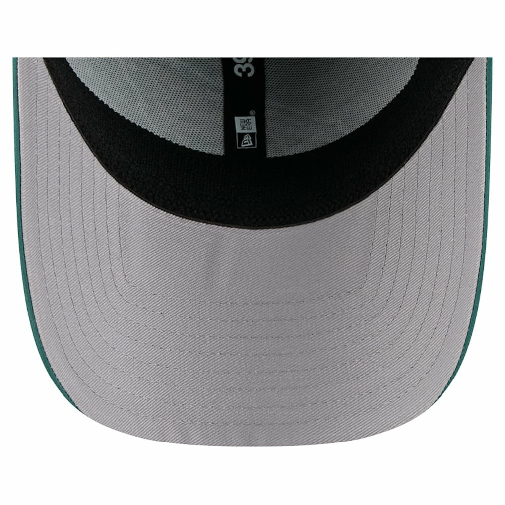 Philadelphia Eagles New Era Outline 39THIRTY Flex Hat - Midnight Green - NFL