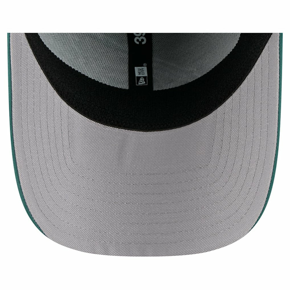 Philadelphia Eagles New Era Outline 39THIRTY Flex Hat - Midnight Green - NFL